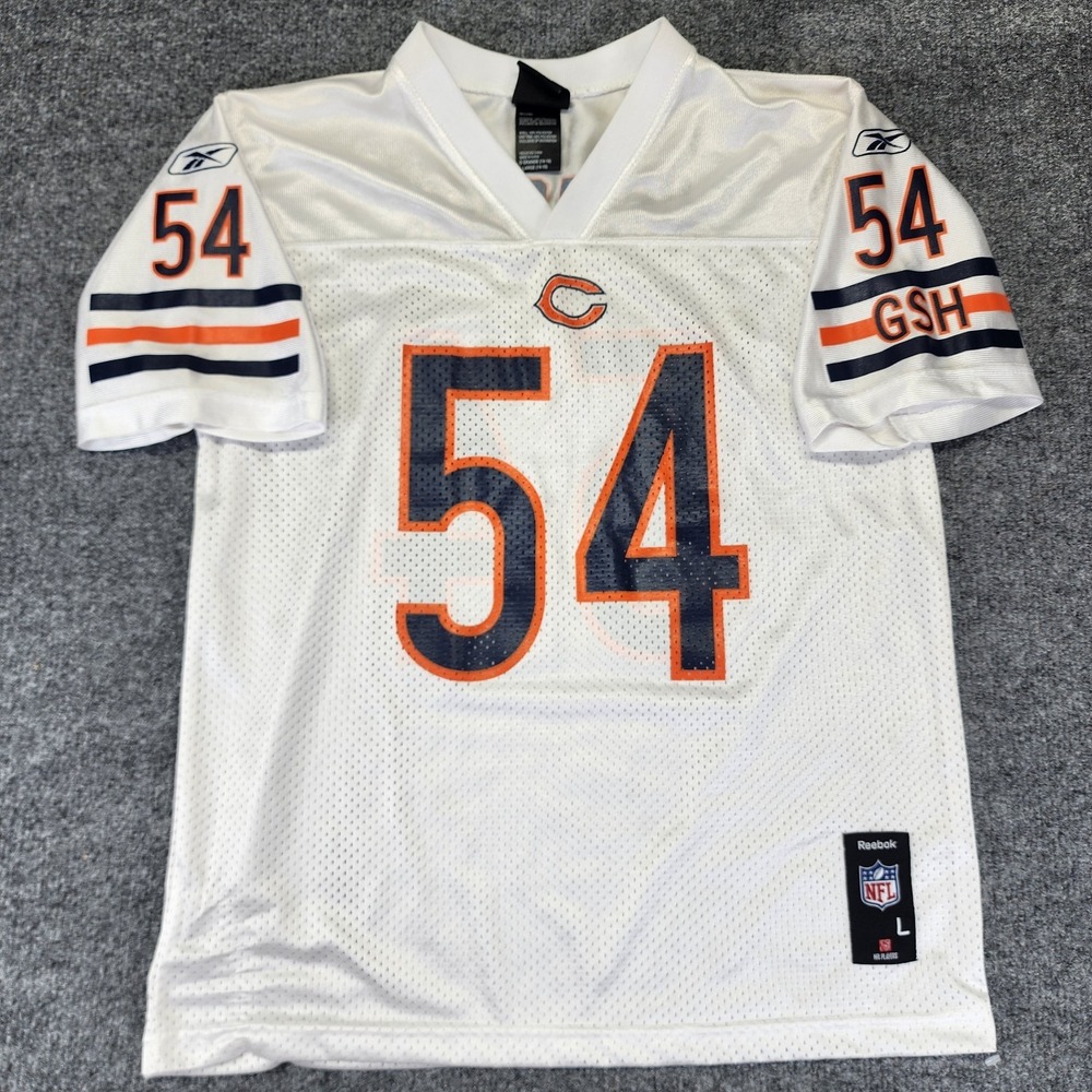 CHICAGO BEARS BRIAN URLACHER REEBOK JERSEY #54 Football Youth‎ LARGE 14-16